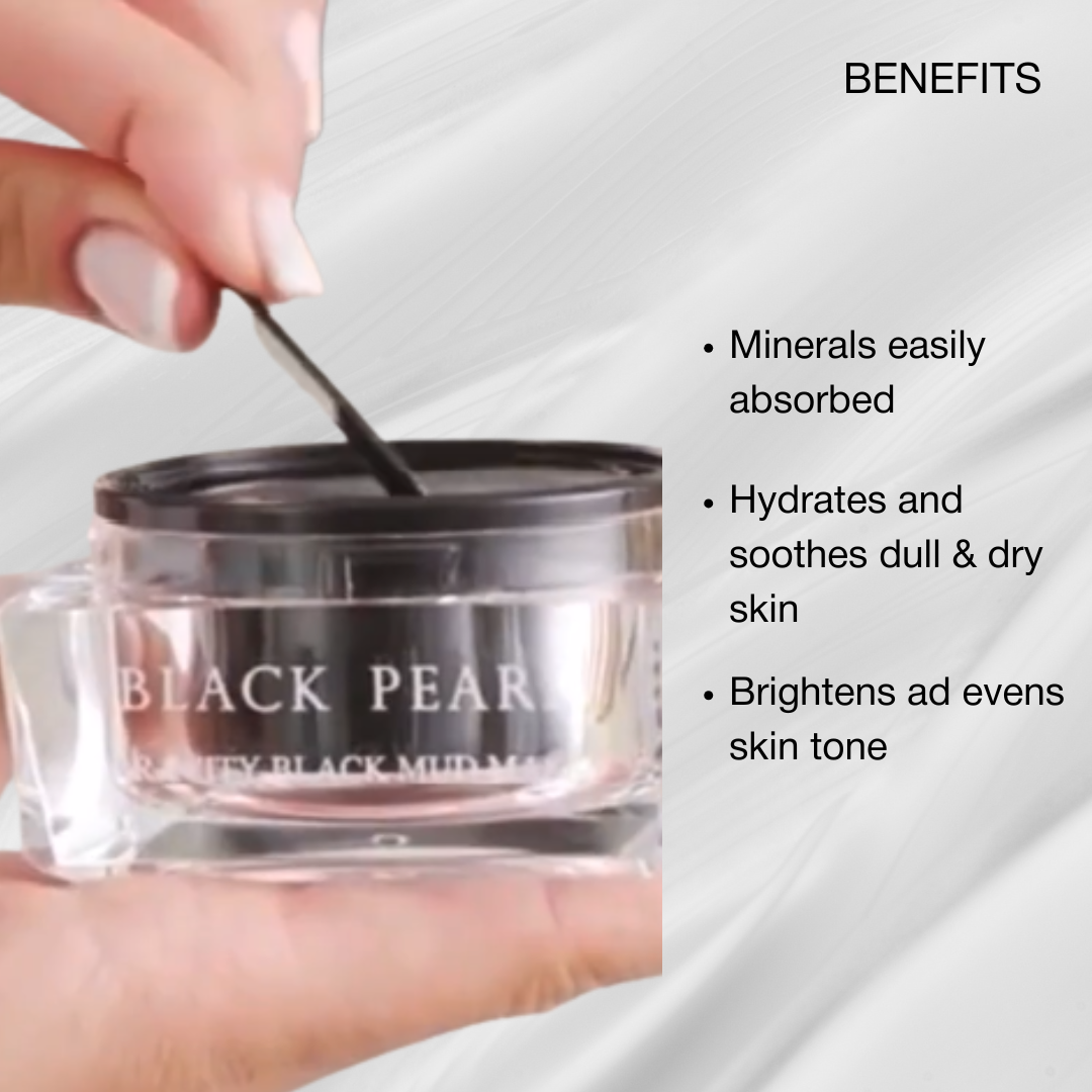 Black Pearl Gravity Black Mud Mask - Image 6